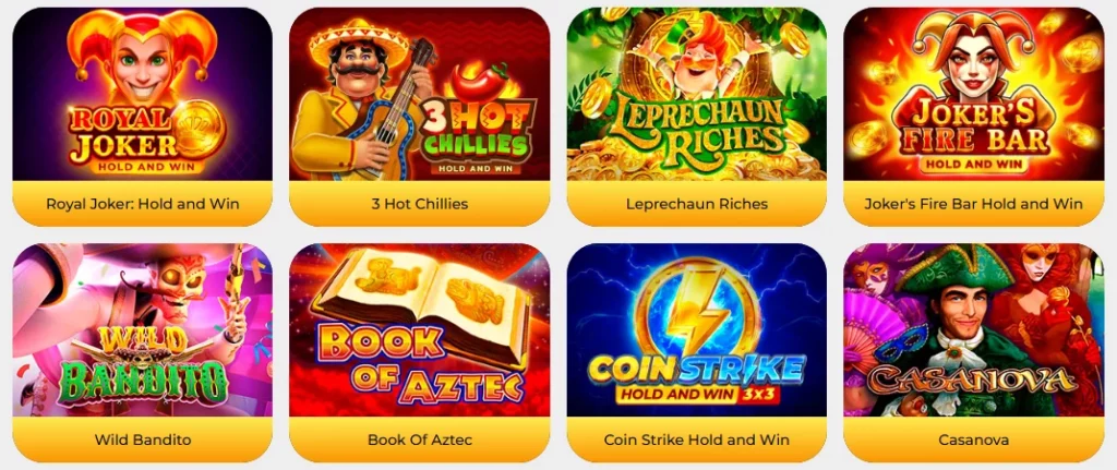Jammy Jack casino games
